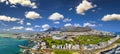 aerial view of Cape Town city in Western Cape province in South Africa Royalty Free Stock Photo