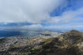 Aerial view of Cape Town from Table Mountain Royalty Free Stock Photo