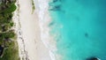 Aerial View: Caribbean Beach Barbados