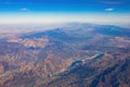 Aerial view of the Castaic Lake