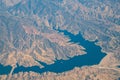 Aerial view of Castaic Lake