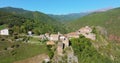 Aerial view of Castarne Huesca Spain
