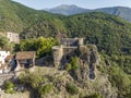 Aerial view of Castarne Huesca Spain