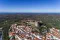 Aerial view of the Castelo de Vide village in Alentejo, Portugal Royalty Free Stock Photo