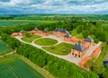 Aerial view of Castle Bothmer Germany