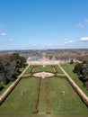 Aerial view of the Castle Howard Stately Home and estate in North Yorkshire