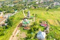 Aerial view of the Cathedral of Boris and Gleb