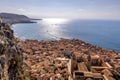 Aerial view of Cefalu old town, Sicily, Italy Royalty Free Stock Photo