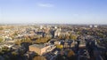 Aerial view on the Center of Den Bosch Royalty Free Stock Photo