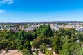 Aerial view of central Bendigo, Australia