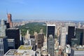 Aerial View of Central Park Royalty Free Stock Photo