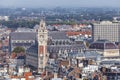 Aerial view on the centre of Lille, France