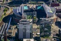 Aerial view of the CenturyLink Field Royalty Free Stock Photo