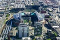 Aerial view of the CenturyLink Field Royalty Free Stock Photo