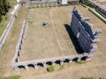 Aerial view of the Certosa di Serra San Bruno, Vibo Valentia, Calabria, Italy