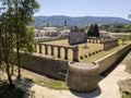 Aerial view of the Certosa di Serra San Bruno, Vibo Valentia, Calabria, Italy