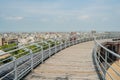 Aerial view of the Changhua cityscape