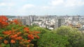Aerial view of the Changhua cityscape