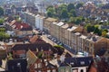 Aerial view of Chapel Place in the town of Ramsgate, Kent