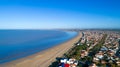 Aerial photo of Chatelaillon beach in Charente Maritime