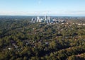 Aerial view of Chatswood CBD