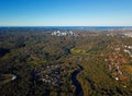 Aerial view of Chatswood CBD