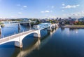 Aerial View of Chattanooga City Skyline