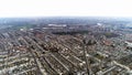 Aerial View of Chelsea, Fulham, West Kensington and Parsons Green in London Royalty Free Stock Photo