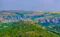 Aerial view of Cherven fortress in Bulgaria....IMAGE Royalty Free Stock Photo