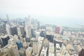 Aerial view chicago Royalty Free Stock Photo