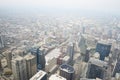 Aerial view chicago Royalty Free Stock Photo