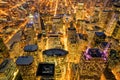 Aerial view of Chicago downtown Royalty Free Stock Photo