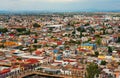 Aerial view of Cholula in Puebla, Mexico Royalty Free Stock Photo