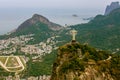 Aerial View of Christ the Redeemer Statue platform