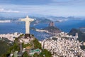 Aerial View of Rio de Janeiro Cityscape, Brazil