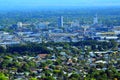 Aerial view of Christchurch city center new skyline - New Zealand