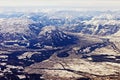 Aerial view of chur Royalty Free Stock Photo