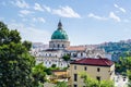 aerial view of the church of madre del buon consiglio...IMAGE