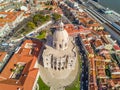 The Church of Santa Engracia converted into the National Pantheon, Lisbon, Portugal Royalty Free Stock Photo