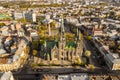 Aerial view of the Church of Sts Olha and Elizabeth