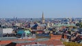 Aerial view on the city of Antwerp