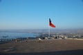 Aerial view of the city of Arica,Chile Royalty Free Stock Photo