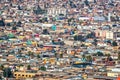 Aerial view of the city of Arica Chile Royalty Free Stock Photo