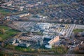 Aerial view of the city of Breda (Netherlands)