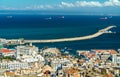 Aerial view of the city centre of Algiers in Algeria Royalty Free Stock Photo