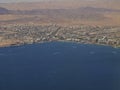 Aerial View of the city of Eilat Royalty Free Stock Photo