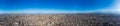 Aerial view of the city of Mendoza. Panoramic Royalty Free Stock Photo