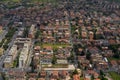 Aerial view of the city of Rome Royalty Free Stock Photo