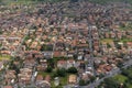 Aerial view of city of Rome Royalty Free Stock Photo