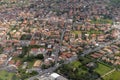 Aerial view of city of Rome Royalty Free Stock Photo